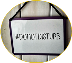 Do not disturb!